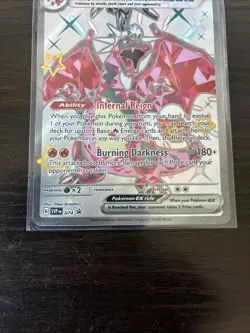 SVP 074 Charizard EX - Paldean Fates Promo English Rare - Pokemon Card TCG - VGC - Image 3