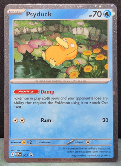 Psyduck Black Star Promo Holo 007 Mega Evolution Pokemon TCG Near Mint Card MEP - Image 1