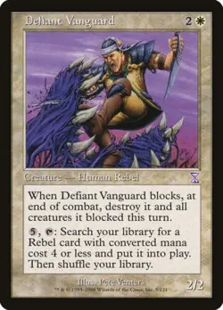 Defiant Vanguard [Time Spiral Timeshifted] Magic MTG - Image 1