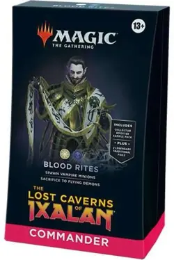 Magic the Gathering Blood Rites Commander Deck the Lost Caverns of Ixalan - Image 1
