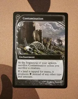 MTG Contamination (Future Sight) x1 NM from Mystery Booster 2 - Image 1