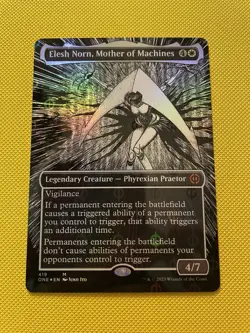 Elesh Norn Mother of Machines Phyrexia: All Will Be One #419 Foil MTG - Image 1