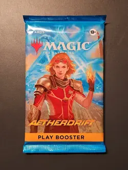 MTG - Aetherdrift - Play Booster Pack New/Factory Sealed - Image 1