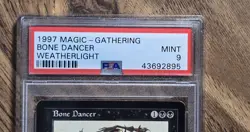 1997 MTG: Bone Dancer + Ancestral Knowledge PSA 9 Mint - Image 3