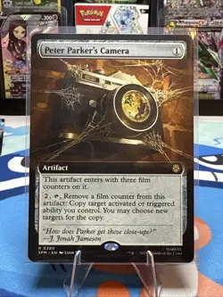 Peter Parkers Camera 0280 Regular Extended Art Marvels Spider-Man - Image 1