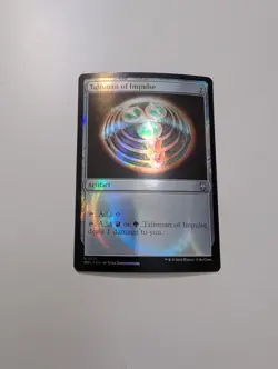 MTG - Talisman of Impulse (Ripple Foil) - Commander: Modern Horizons 3 NM/M Cond - Image 1