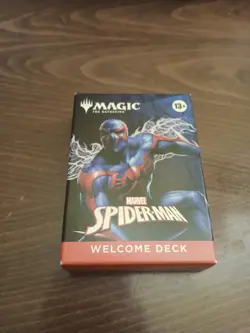 Magic: The Gathering Marvel's Spider-Man 2099 Welcome Deck, In Hand. New In Box - Image 1