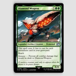 Diamond Weapon - FIN #183 Uncommon - NM / Mint FINAL FANTASY Single - Image 1