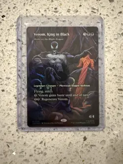 MTG - Venom King In Black #22 - Foil Spiderman Mar - Image 1