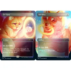 😻🐶 Secret Lair: Raining Cats and Dogs Deck - Anointed Procession Sol Ring MTG - Image 5