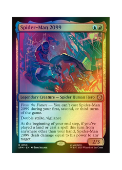 Magic the Gathering MTG SPM Spider-Man 2099 150 Foil Near Mint - Image 1