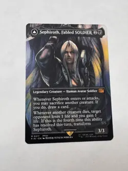 Sephiroth, Fabled SOLDIER (0317) (Borderless) Final Fantasy Regular (gradeable) - Image 1