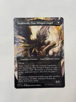 Sephiroth, Fabled SOLDIER (0317) (Borderless) Final Fantasy Regular (gradeable) - Image 3