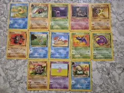 13x WOTC Vintage Pokemon Bundle 100% Genuine | Pokemon TCG Fossil - Image 1