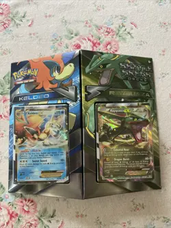 2016 POKEMON TCG Battle Arena Decks - Keldeo vs. Rayquaza NEW MINT - SEALED - Image 1