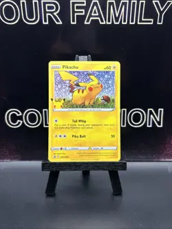 2020-Current Pokemon Sword & Shield - Black Star Promos Pikachu #SWSH039 - Image 1