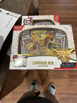 Pokemon TCG Scarlet & Violet 151 Zapdos EX Collection Box Sealed NEW - Image 2