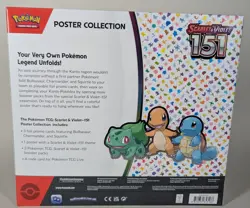 Pokemon TCG SV: Scarlet & Violet 151 Poster Collection Box | Sealed - Image 2