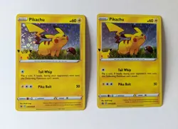 2 - Pikachu Pokemon 25th Anniversary Card SWSH039 Holo Promo - Image 1