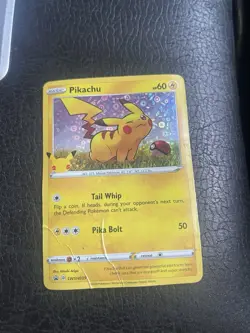 Pikachu SWSH039 General Mills Promo 2020 Holo Rare Holo Pokemon TCG Card NM - Image 1