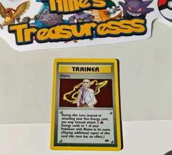 Pokemon Blaine Trainer Holo Gym Challenge Near Mint 2000 WOTC TCG 17/132 - Image 2