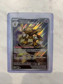 Alakazam 009 Black Star Promo - Pokemon TCG Mega Evolutions - (Pack Fresh) NM+/M - Image 1