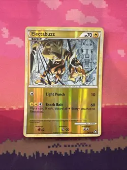 Pokemon Card Electabuzz Triumphant Reverse Holo 33/102 Near Mint - Image 1