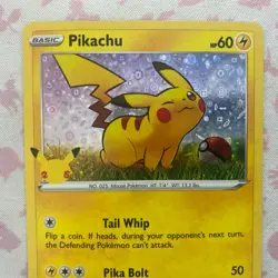 Pokemon TCG Pikachu SWSH039 General Mills Promo Holo - Image 2