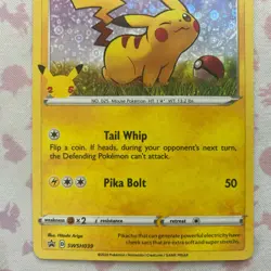 Pokemon TCG Pikachu SWSH039 General Mills Promo Holo - Image 3
