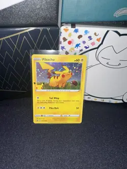 Pokemon TCG Pikachu SWSH Black Star Promo SWSH039 Holo Promo - Image 1
