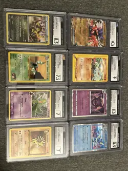 Pokemon CGC Slab Lot 8 Pieces - Image 1