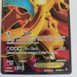 POKEMON Charizard EX 100/106 XY Flashfire Ultra Rare Full Art Holo - Image 3