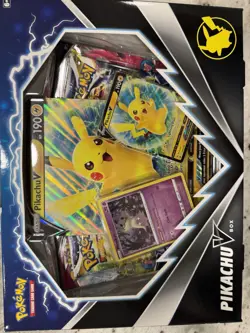 Pokemon TCG: PIKACHU V BOX [ENGLISH] Factory Sealed 820650851179 - Image 1