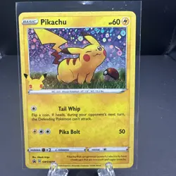2020 Pokemon SWSH Black Star Promo Pikachu #SWSH039 NM-Mint Holo Promo - Image 1