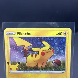 2020 Pokemon SWSH Black Star Promo Pikachu #SWSH039 NM-Mint Holo Promo - Image 3
