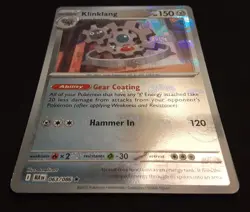Klinklang (Master Ball Pattern) 063/086 Sv: Black Bolt Holo Rare Pokemon TCG NM - Image 2
