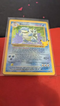 Blastoise 2/102 Pokemon Celebrations Holo 25th Anniversary NM - Image 3