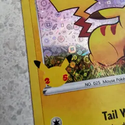 Pikachu SWSH039 Holo - Pokemon 25th Anniversary General Mills Promo NM - Image 2