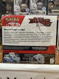 POKEMON TCG: SCARLET & VIOLET SV 10 DESTINED RIVALS BOOSTER BOX SEALED 36 PACKS - Image 4
