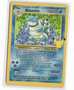 Pokemon - Blastoise - 2/102 - Holo Rare - Celebrations - NM - 25th Anniversary - Image 1