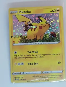 Pokemon TCG Pikachu Pokemon Promos SWSH039 Holo Promo Mint 2020 - Image 2