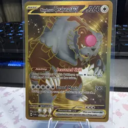 Bloodmoon Ursaluna ex 222/167 Sv06 Twilight Masquerade Pokemon Pokemon Gold TCG - Image 1
