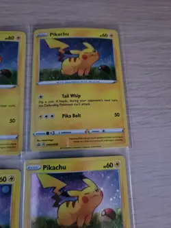 Pokemon Sword & Shield Promo Lot Of 4 - Pikachu Holo Promo SWSH039 - Image 4
