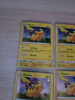 Pokemon Sword & Shield Promo Lot Of 4 - Pikachu Holo Promo SWSH039 - Image 5