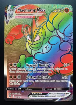 Machamp VMAX 194/189 Pokemon Astral Radiance Holo Full Art Secret Rare NM/M - Image 1