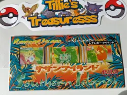 Pokemon Japanese Southern Island Beach & Riverside Promo Set Sealed 1999 - Image 3