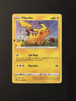 Pikachu SWSH039 Holo Stamped Promo Pokemon General Mills 25th Anniversary NM E - Image 1