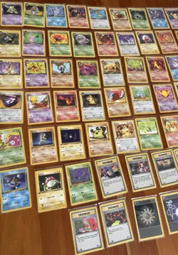 Pokemon Rocket 1st Edition Complete Non-Holo Set 18-64 NRMT Unplayed - Image 2