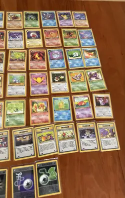Pokemon Rocket 1st Edition Complete Non-Holo Set 18-64 NRMT Unplayed - Image 3