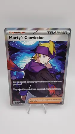 Pokemon TCG - Temporal Forces - 201/162 Morty's Conviction - Image 1
